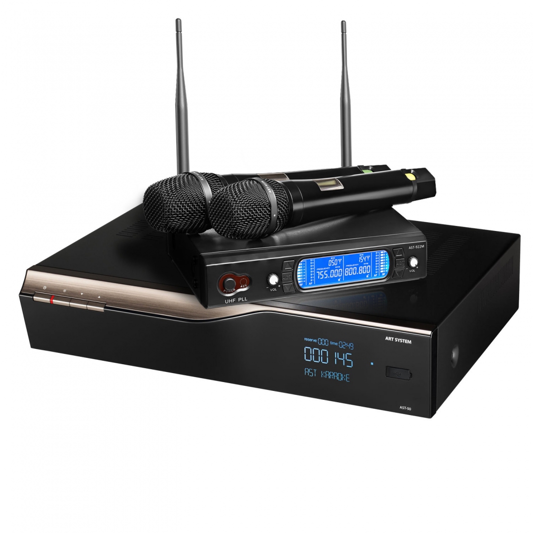 караоке-комплект AST-50 c микрофонами в Нытве