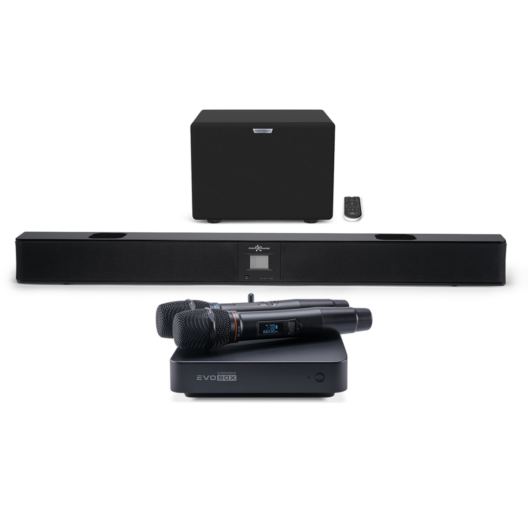 караоке-комплект EVOBOX Plus + EvoSound Bar (саундбар с караоке) в Нытве
