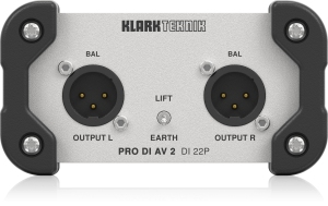 Klark Teknik DI 22P пассивный стерео директ-бокс в Нытве