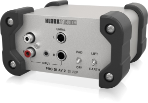 Klark Teknik DI 22P пассивный стерео директ-бокс в Нытве