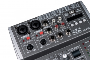 SVS Audiotechnik mixers AM-4 DSP Аналоговый микшерный пульт, 4-канала в Нытве